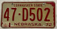 License plates nebraska for sale  Kennebunk
