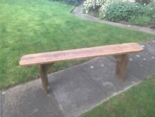 Antique wooden bench for sale  HUDDERSFIELD
