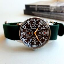 Relógio mecânico POBEDA aviador, relógio militar, relógio de pulso masculino vintage comprar usado  Enviando para Brazil