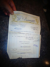 Antique baumann invoice d'occasion  Expédié en Belgium