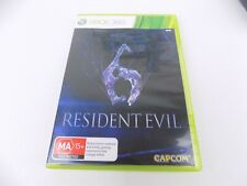 Disco perfeito Xbox 360 Resident Evil 6 VI disco duplo - Inc manual, usado comprar usado  Enviando para Brazil