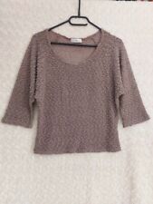 Pull gris marron d'occasion  France