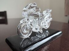 Glass motorbike ornament for sale  NEWTON ABBOT