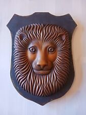 Lion wood carving for sale  Indianapolis