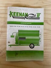 Keenan klassic operators for sale  Orrtanna