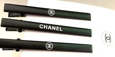 JUEGO de 3 alfileres para el cabello Chanel Beaute clip para el cabello accesorio limitado 6 cm Novedad Negra. segunda mano  Embacar hacia Mexico