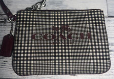 coach tartan black red for sale  Early