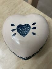Ceramic heart trinket for sale  Fort Pierce