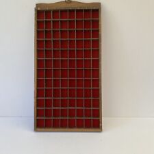Used, 96 Thimble Wooden Display Hanging Wall Rack.18 x 9 1/4 inches. for sale  WILMSLOW
