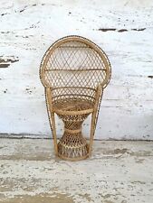vintage chair rattan wicker for sale  Buchanan
