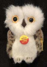 Vintage Steiff WITTIE OWL Excelente com Etiqueta de Botão Frete Grátis!, usado comprar usado  Enviando para Brazil
