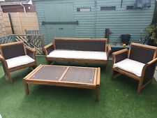 white rattan garden furniture for sale  DONCASTER