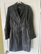 Real leather coat for sale  LOUGHBOROUGH