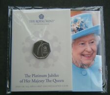 2022 Platinum Jubilee HM Queen BU 50p Coin Pack Brilliant Uncirculated   for sale  Shipping to South Africa