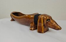 Vintage pottery dachshund for sale  Olympia