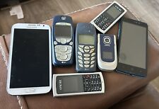 Used, Lot Of 7 Old Samsung Nokia Phones for sale  Shipping to South Africa