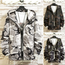 Men hooded camouflage for sale  Shipping to Ireland