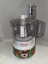 The Pioneer Woman Vintage Floral 10Cup Food Processor By Hamilton Beach Easy Use, used for sale  Shipping to South Africa