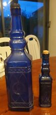 Lot bouteilles bleu d'occasion  La Côte-Saint-André