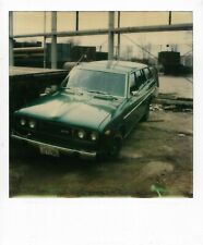 3 fotos coloridas instantâneas Polaroid vintage Datsun estação vagão carro canteiro de obras comprar usado  Enviando para Brazil