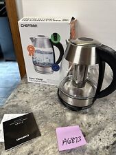 CHEFMAN 1.8 Liter water boiler Electric Glass Kettle w/ 5 Presets & Tea Infuser for sale  Shipping to South Africa