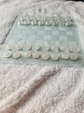 Large glass chess for sale  HOLYWELL