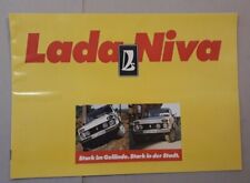 Lada niva brochure for sale  BOURNE