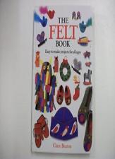 Felt book clare for sale  UK