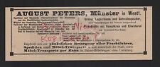 Münster werbung 1909 gebraucht kaufen  Leipzig
