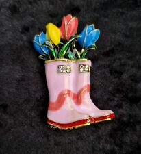 Tulips pink wellies for sale  PUDSEY