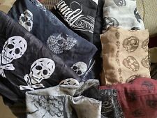 Skull print bandana for sale  NUNEATON