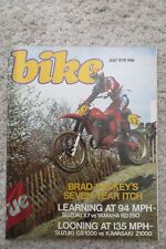 Bike magazine july for sale  GRAVESEND