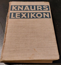 Knaurs lexikon 1939 gebraucht kaufen  Bergen-Enkheim
