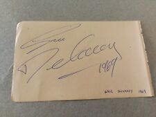 Signed eric delaney for sale  LEICESTER