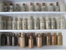 Collection British Stoneware Ginger Beer Bottles 40+ Pieces Great Condition! for sale  Canada