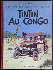 Tintin congo rouge d'occasion  Metz-