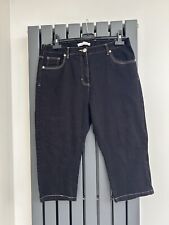 Black cropped jeans for sale  CARSHALTON