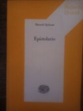 Spinoza baruch epistolario usato  Roma