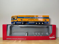 Herpa modelo 157056 Sturm Scania R470 e reboque geladeira, usado comprar usado  Enviando para Brazil