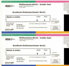 Konzertkarten berliner philhar gebraucht kaufen  Berlin