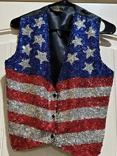 patriotic woman s vest for sale  Kingsland