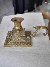 Antique brass candle for sale  CHICHESTER