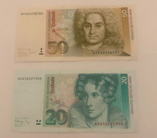 Deutsche mark banknote gebraucht kaufen  Heinitz,-Wiebelsk.,-Hangard