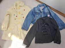 Girls denim jacket for sale  EDGWARE