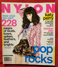 Revista de náilon março de 2010 Katy Perry Zooey Deschanel comprar usado  Enviando para Brazil