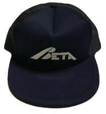 Gorra de colección beta para camionero sombrero empresa comercial logotipo gorra azul blanco poliéster segunda mano  Embacar hacia Argentina