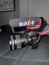 Canon M50 com adaptador Efs e lente 10-18mm e microfone Rode comprar usado  Enviando para Brazil