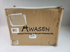 Mesa de cabeceira AWASEN 3 gavetas, mesa lateral com 3 gavetas de vime, nogueira natural comprar usado  Enviando para Brazil