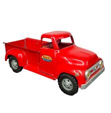 VINTAGE TONKA TOYS Ford Round Fender 1955 Mound Minn. Metal Pickup Truck Red for sale  Shipping to South Africa