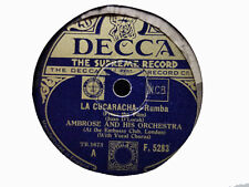 AMBROSE - CHOOSE ANY ONE OF FIFTEEN 78 rpm discs, usado comprar usado  Enviando para Brazil